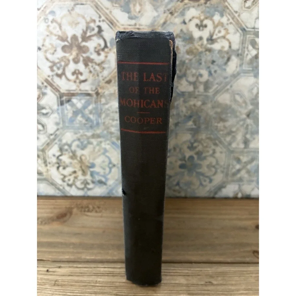 VTG Last‎ of the Mohicans Book Cooper Academy Classics Allyn Bacon 1927